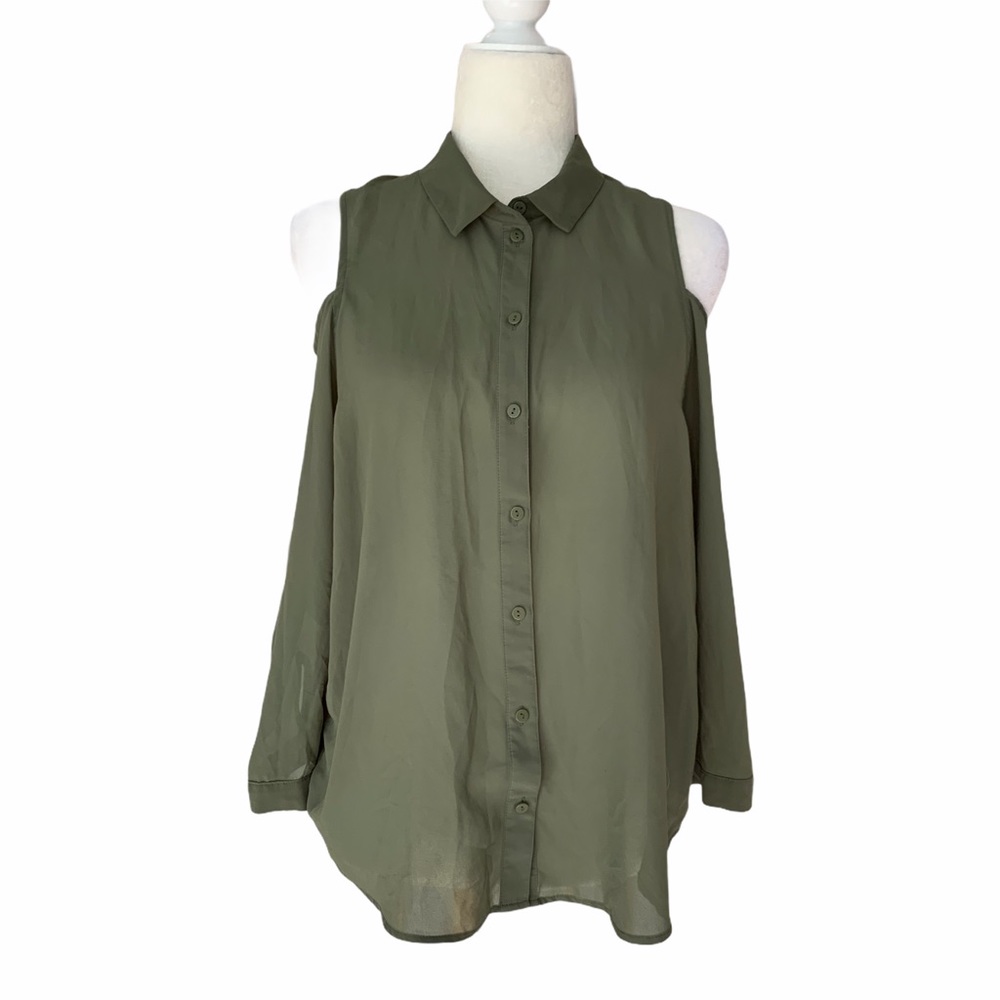 H&M Cold Shoulder Shirt